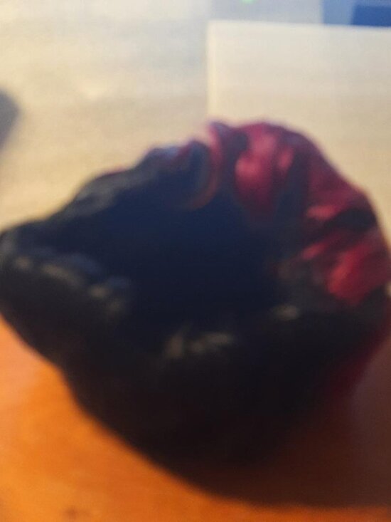 NEW ! Black Short Wig Wine Highlight main image 5